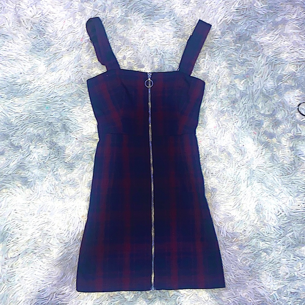 Zip down dress